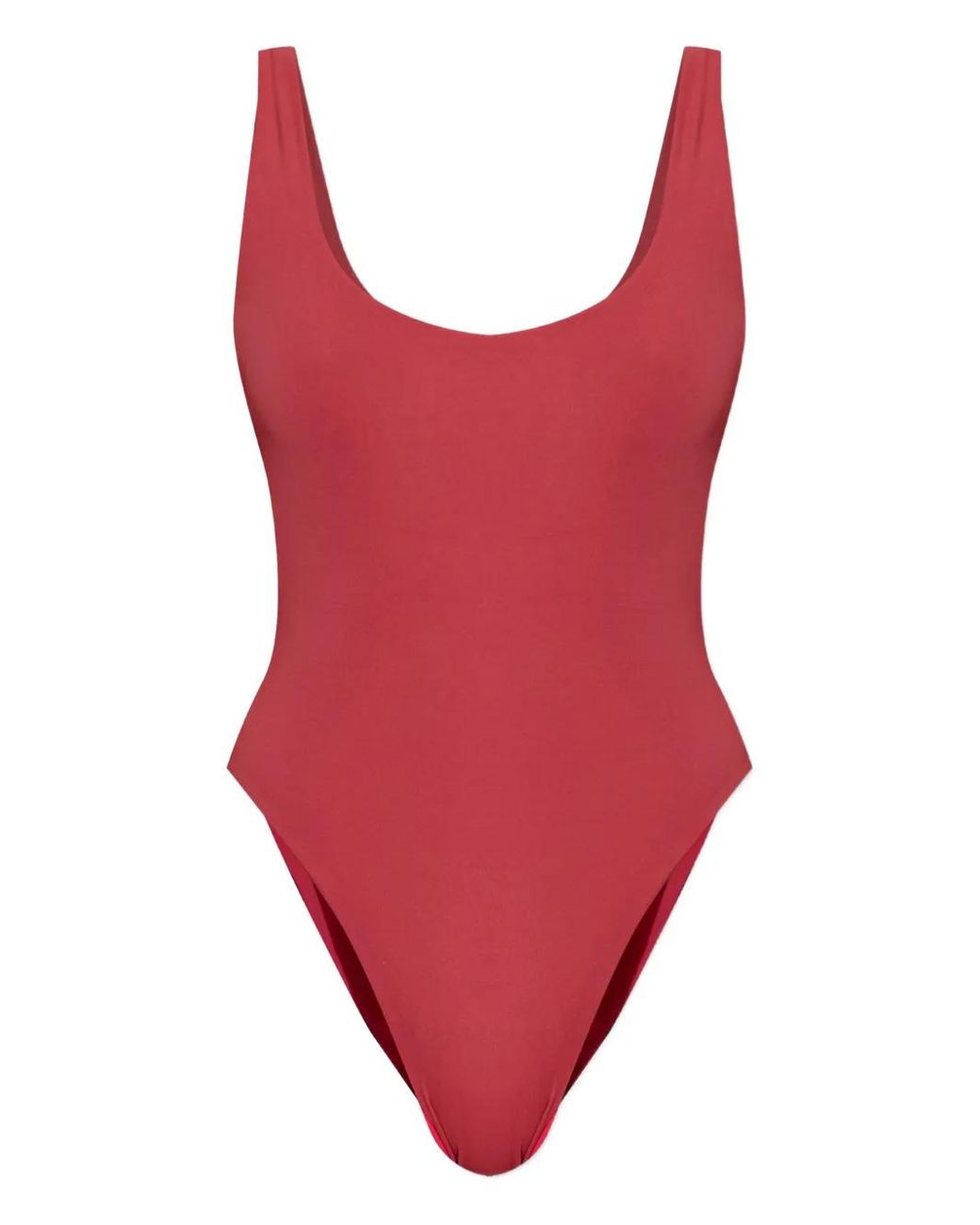 Bondeye Red Lucia Scoop Neck Swimsuit