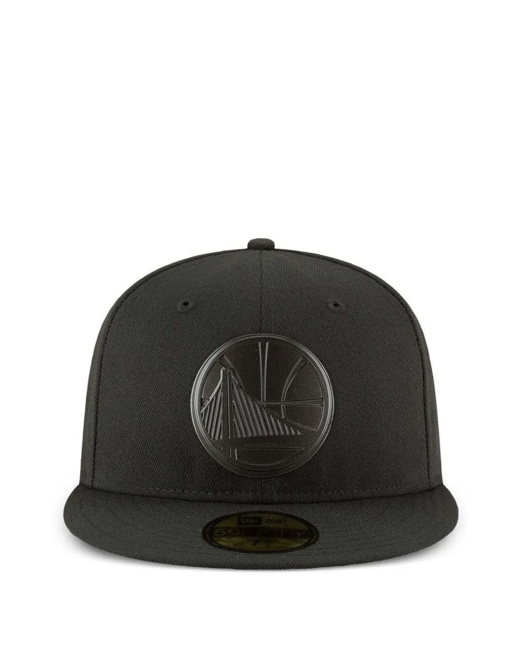 KTZ Black 59Fifty Golden State Warriors Fitted Cap for men