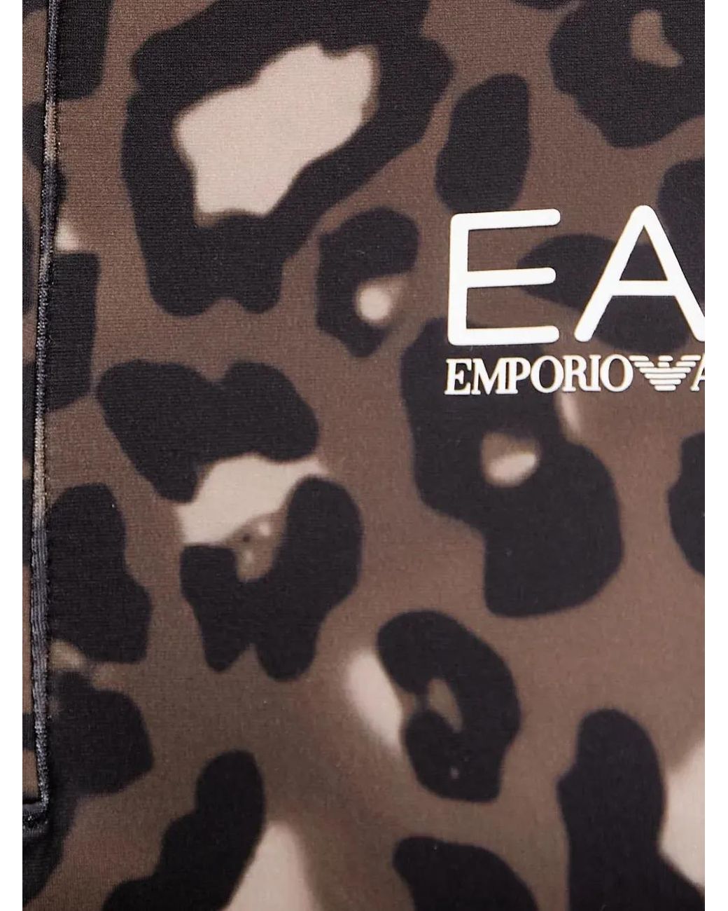 Haut À Imprimé Léopard EA7 en coloris Black