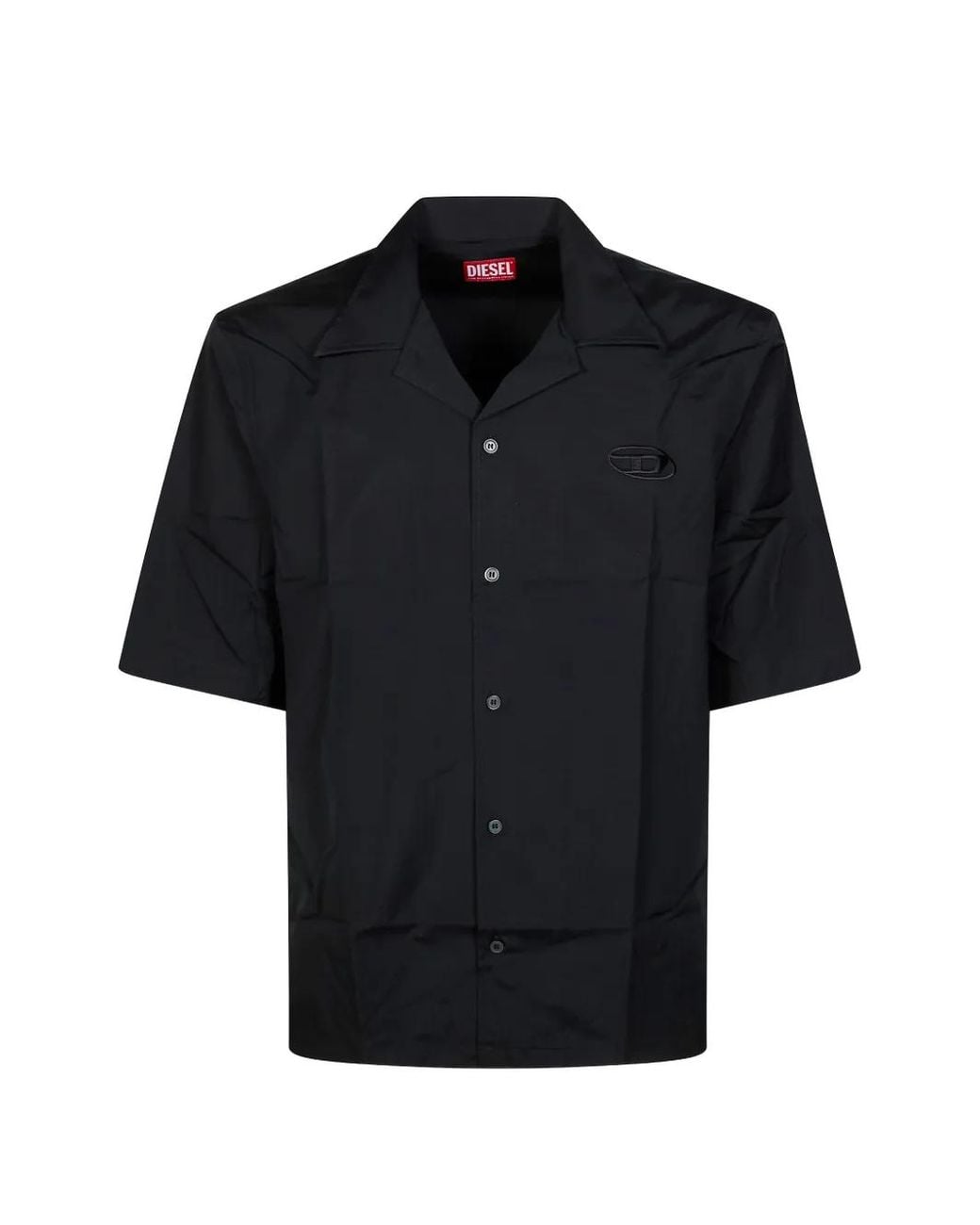 DIESEL Black T-Shirts And Polos for men