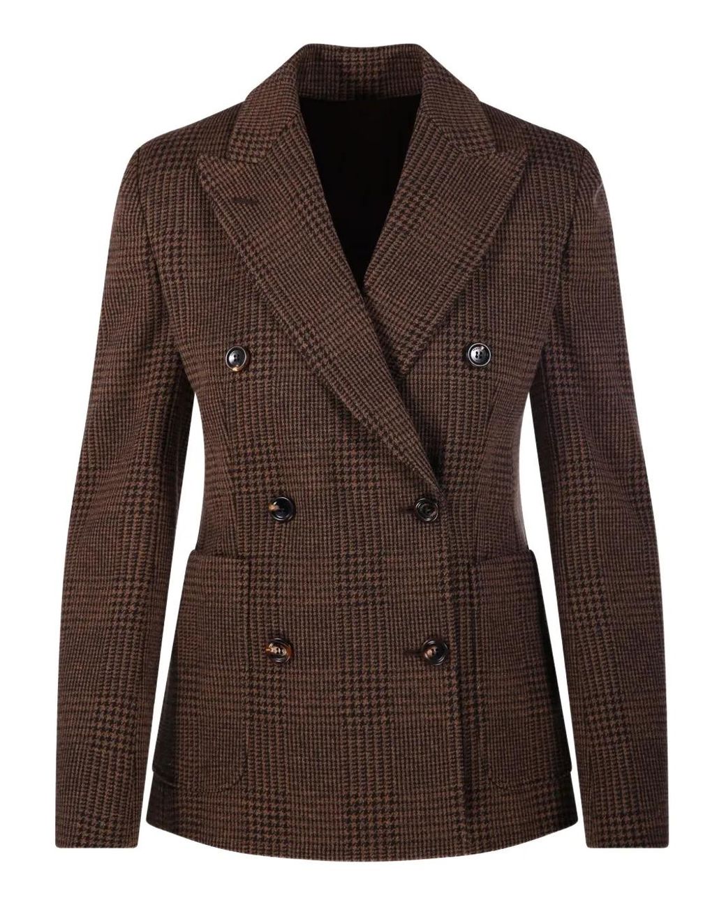 Max Mara Brown "Zulma" Jersey Jacket
