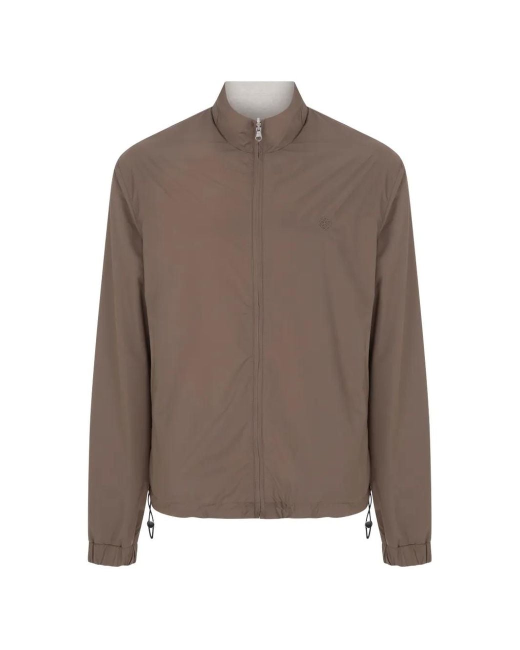 MEGUSTA Brown Reversible Zip-Up Jacket for men