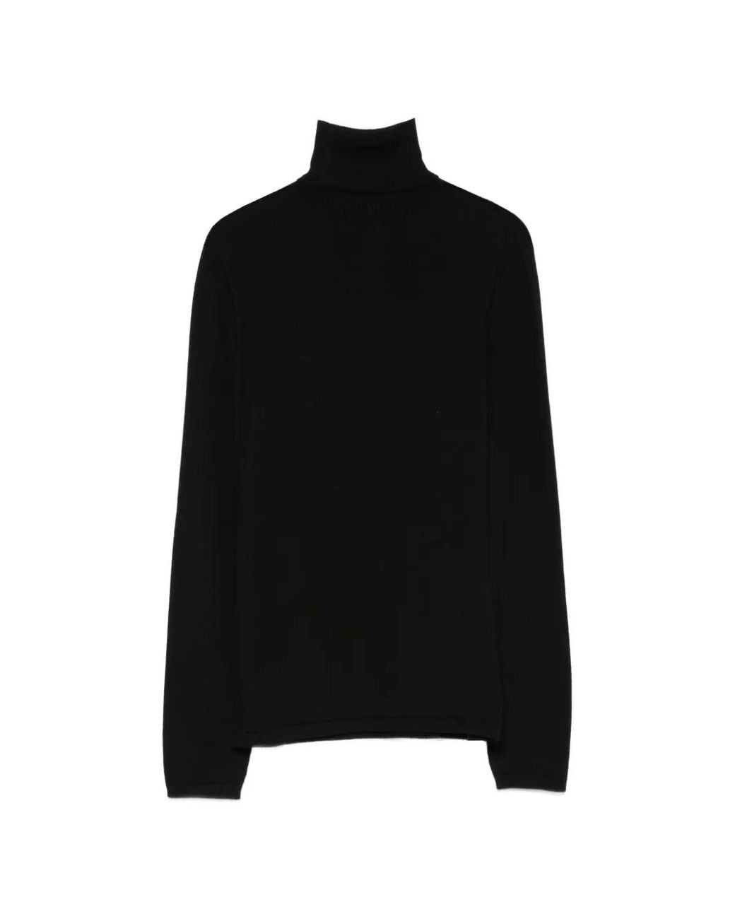 D.exterior Black Pull En Laine À Col Roulé