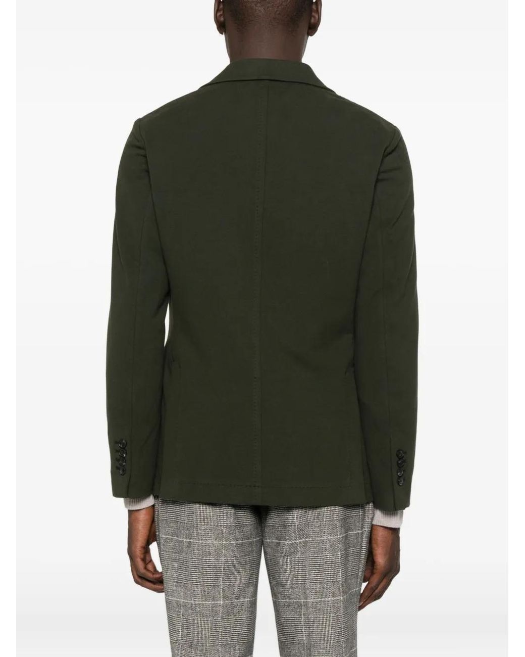 Chaqueta con bolsillos de parche Circolo 1901 de hombre de color Green