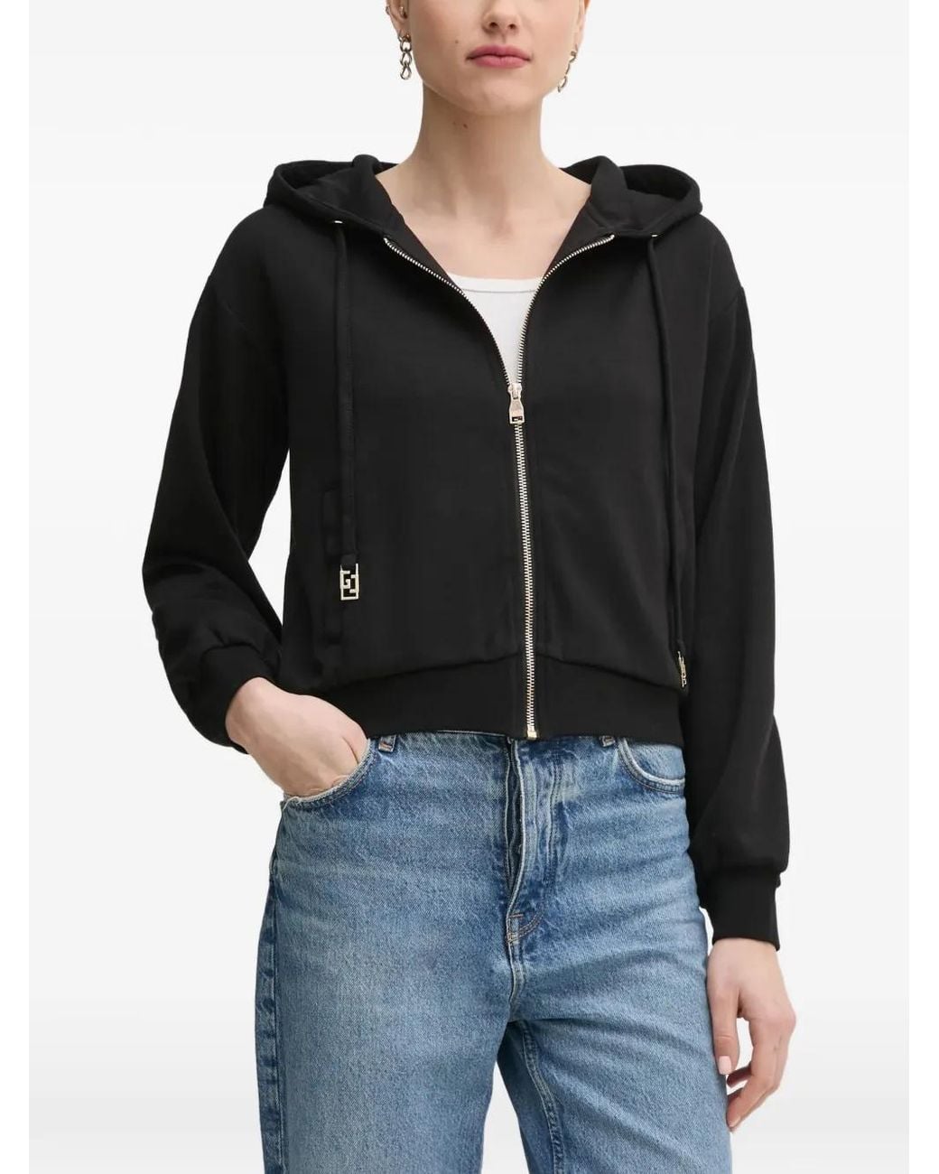 GAUDI Black Zip Hoodie