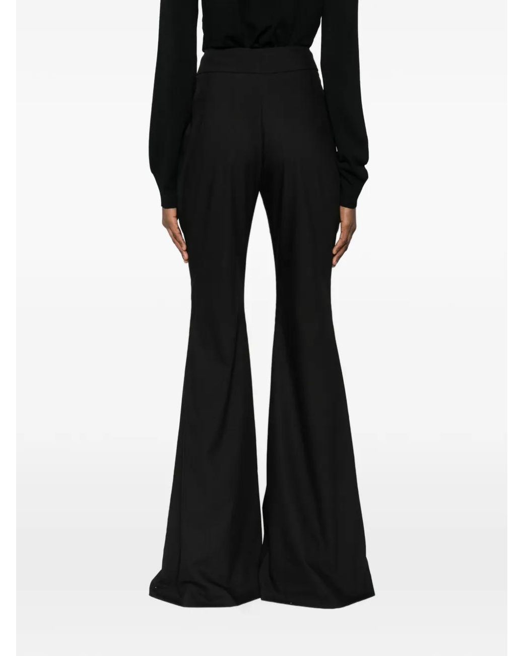 MITILIANE COUTURE Black Flared Trousers