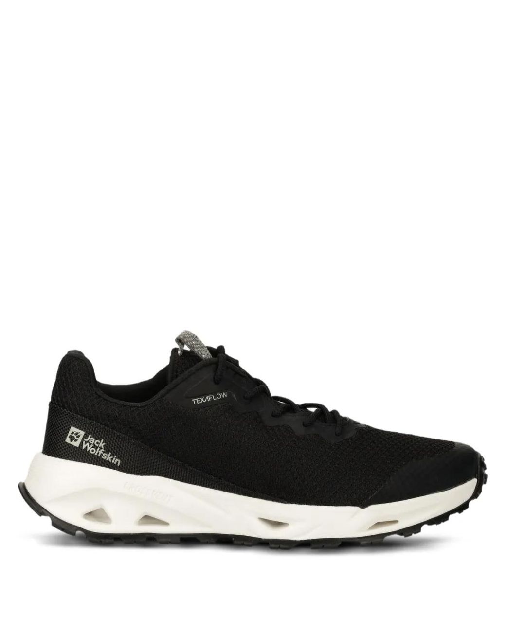 Jack Wolfskin Black Prelight Logo-Print Sneakers for men