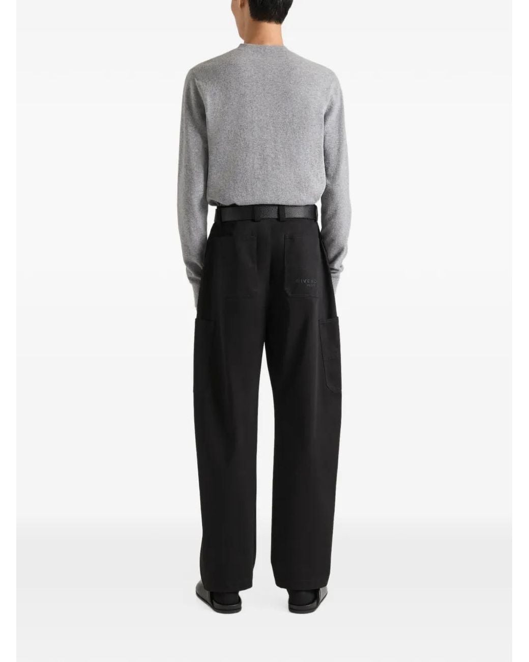 Givenchy Black Couture Seam Trousers for men