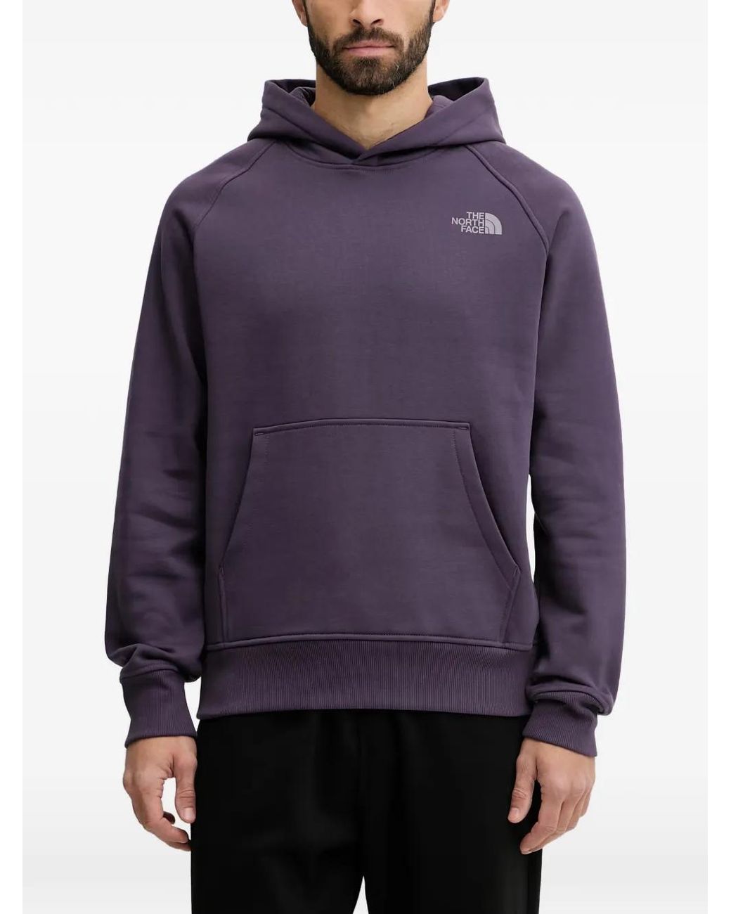 The North Face Purple Raglan Nse Box Hoodie for men