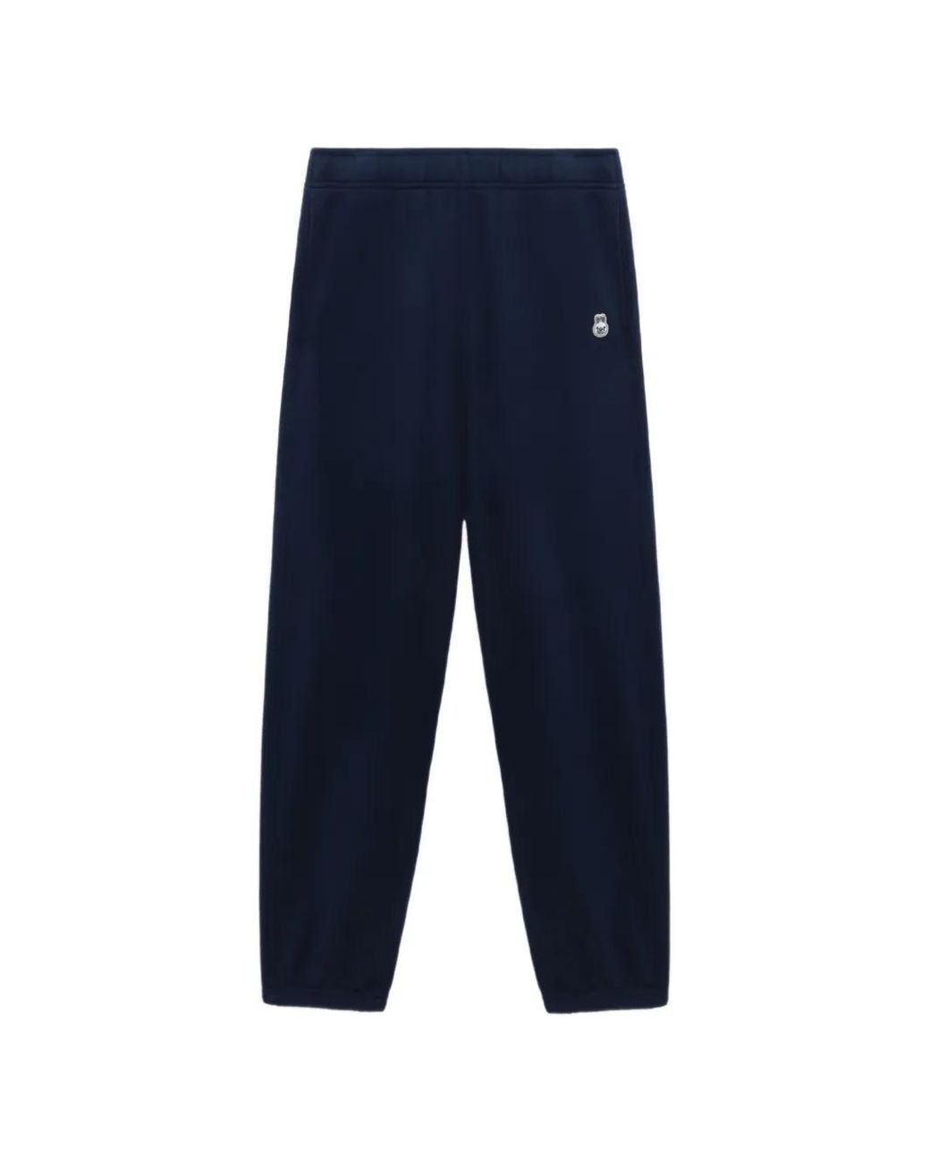 A Bathing Ape White Pantalon À Broderies