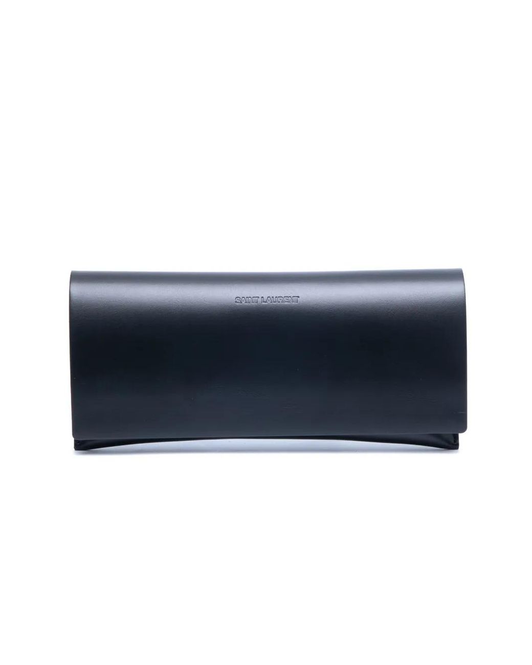 Saint Laurent Gray Metallic Square-Framed Sunglasses