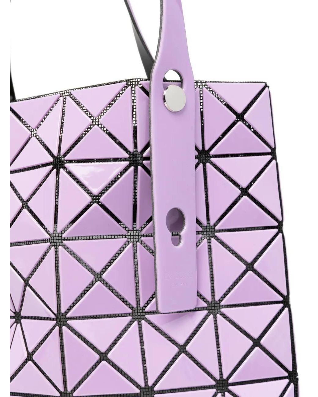 Issey Miyake Purple Prism Gloss Tote Bag