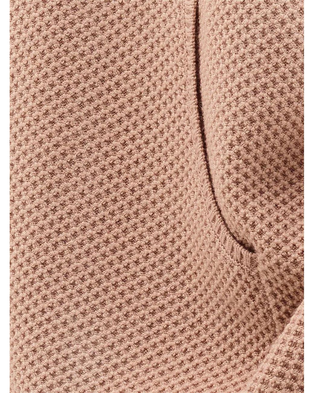 Eres Natural Matin Waffle-Knit Roll-Neck Sweater