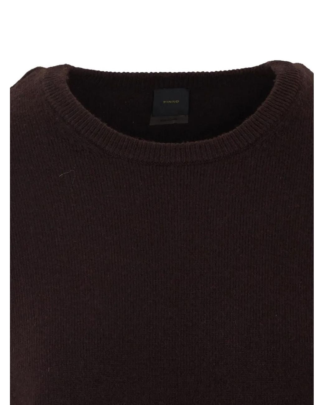 Pinko Black Lace-Trim Layered-Effect T-Shirt