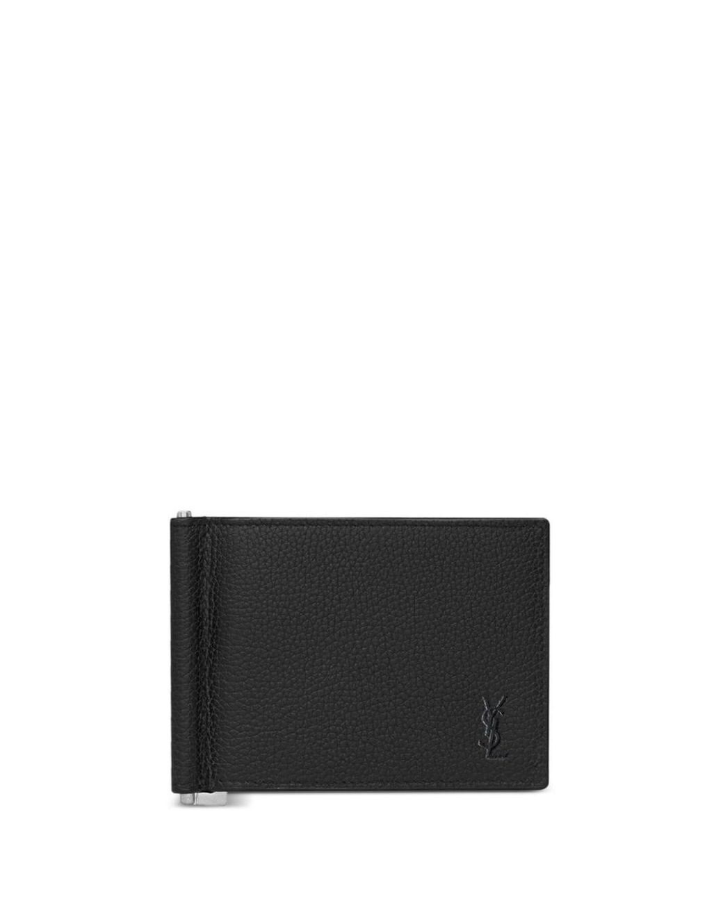 TINY CASSANDRE continental wallet in matte leather, Saint Laurent