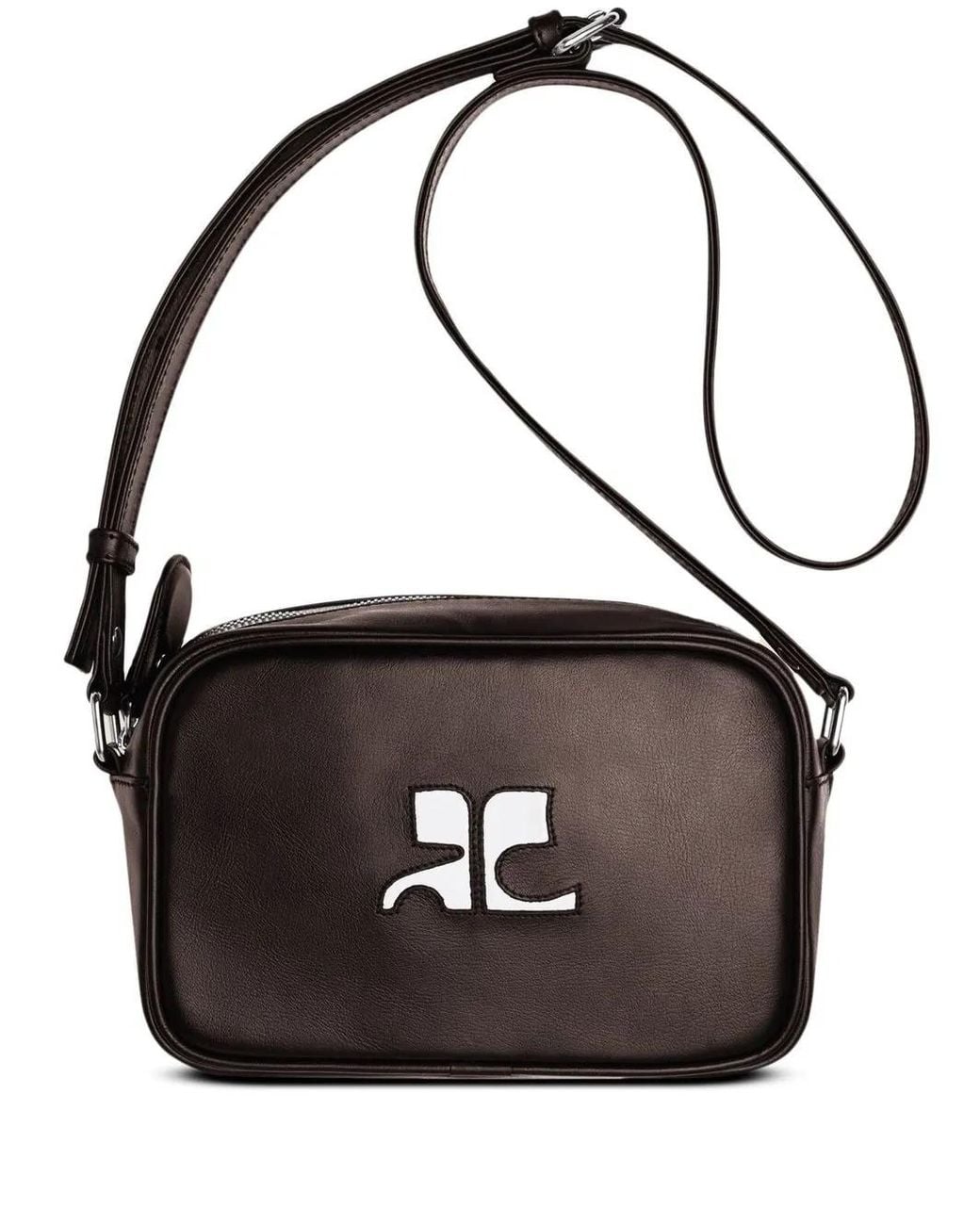 Courreges Black Courregès Reedition Camera Bag