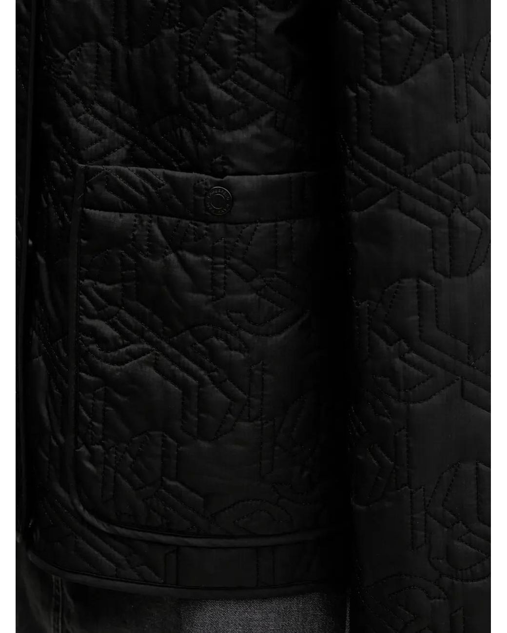 Karl Lagerfeld Black Quilted Jacket
