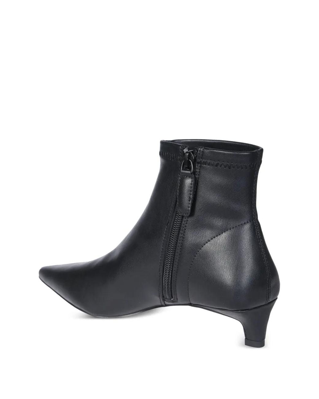 Senso Black Hailey I Pointed-Toe Ankle Boots