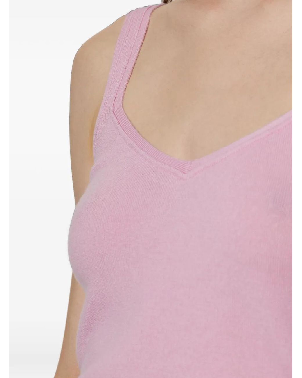 Posse Pink Petra V-Neck Top