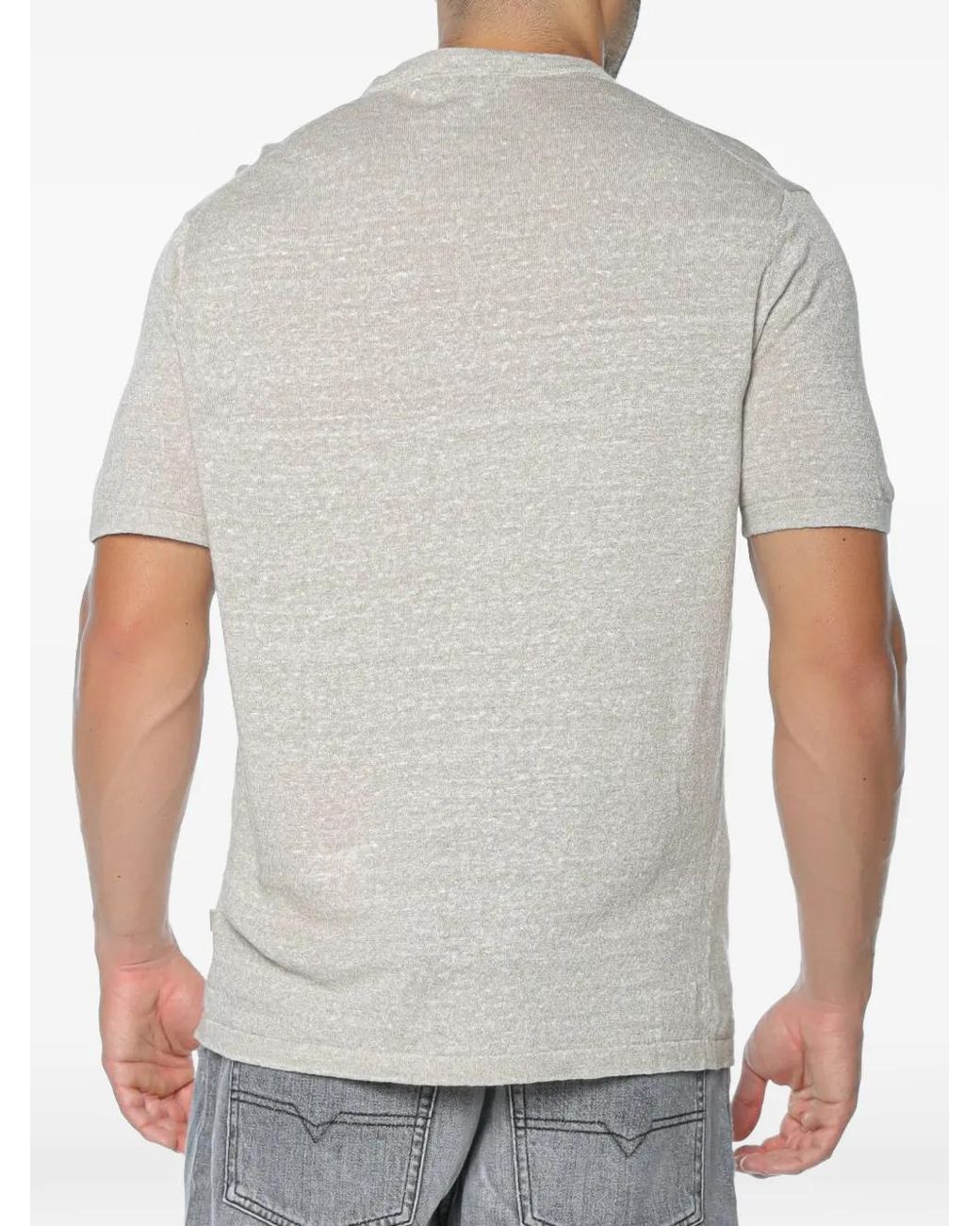 Michael Kors Gray Mouline Jersey T-Shirt for men