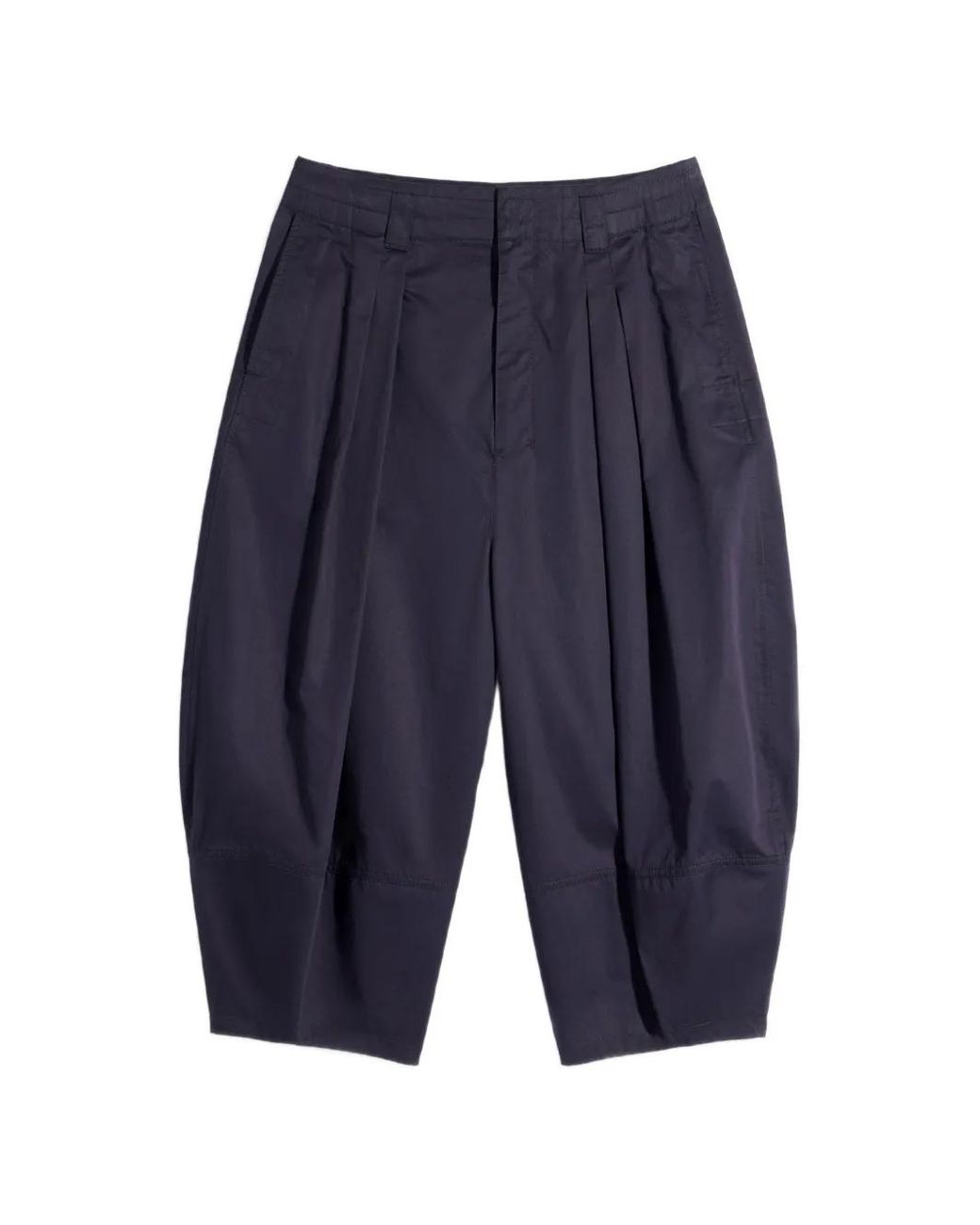 Lemaire Blue Balloon Cut Bermudas Short