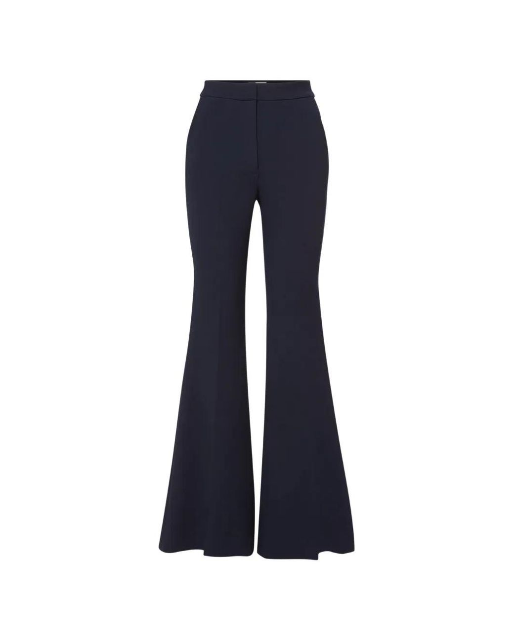 Veronica Beard Blue Arden Flared Trousers