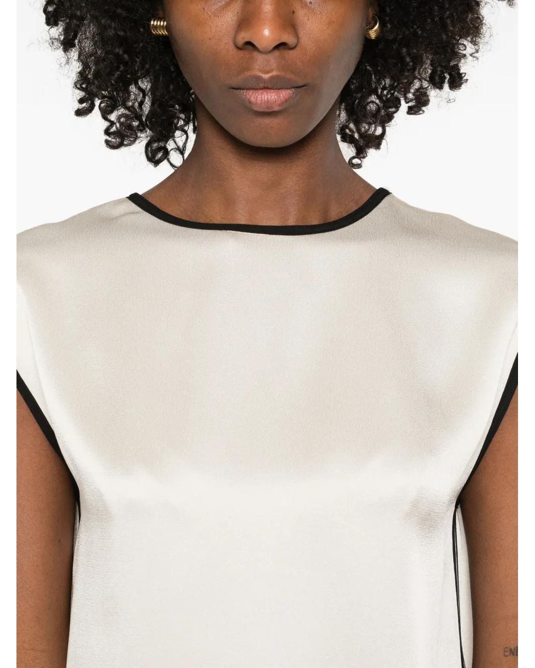 Forte_forte Natural Sleeveless Top