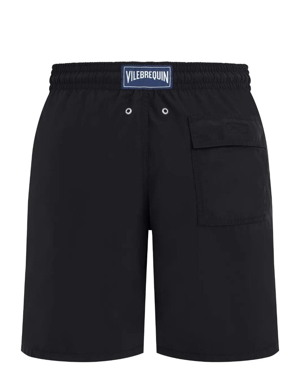 Vilebrequin Blue Logo-Patch Swim Short for men