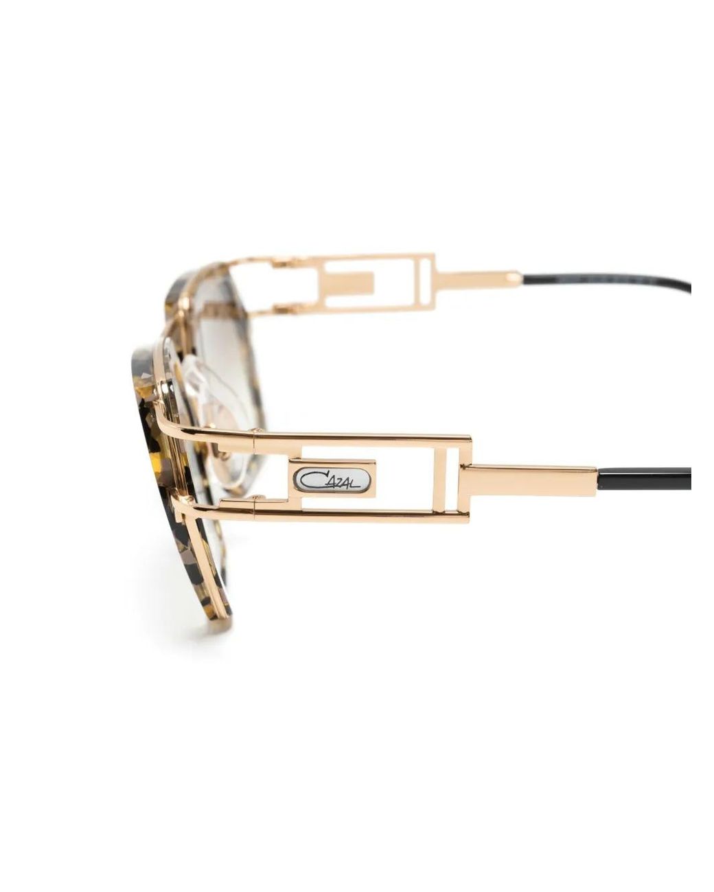 Cazal Natural 677 Geometric-Frame Sunglasses