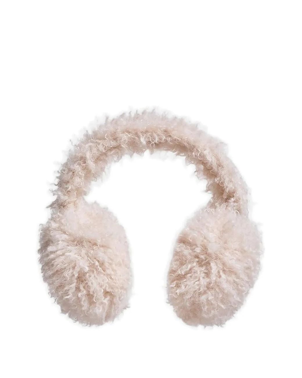 Moncler Pink Fluffy Teddy Earmuffs