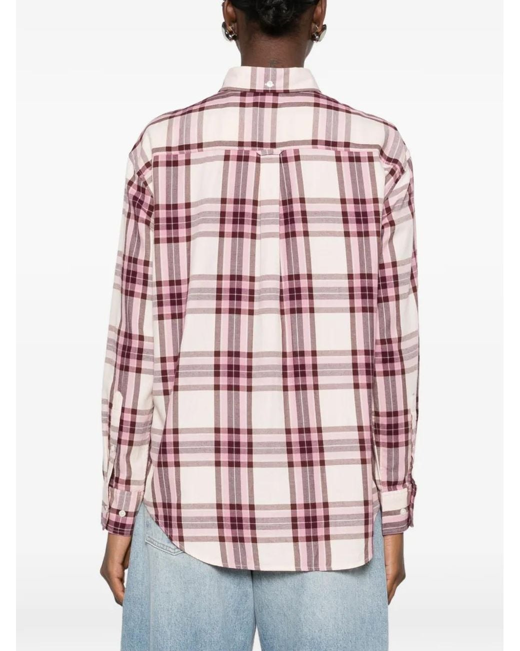 Gant Red Checked Flannel Shirt