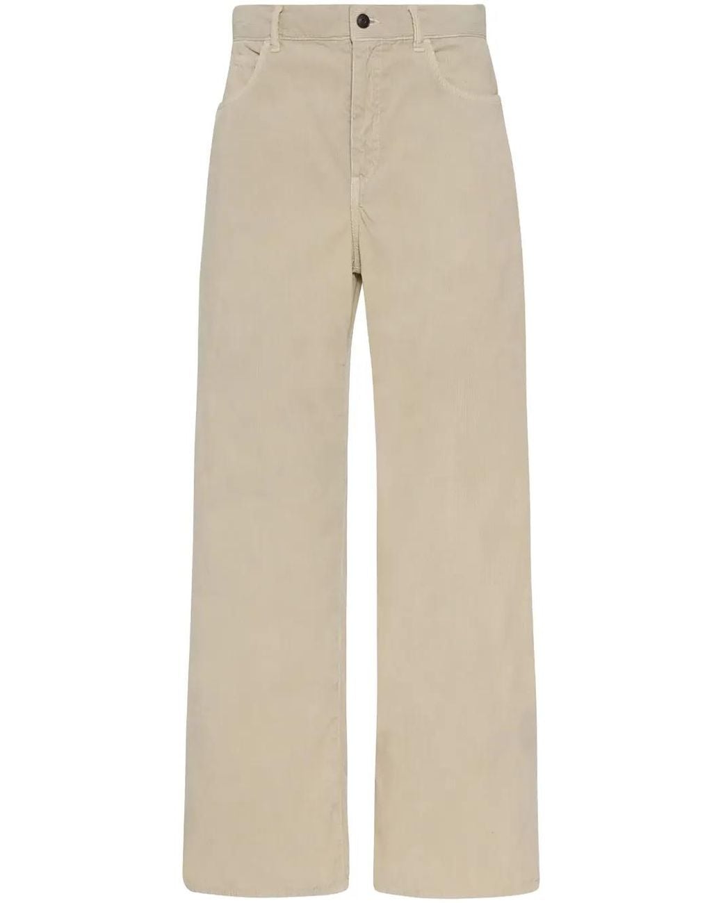 The Row Natural Eglitta Pant In Cotton