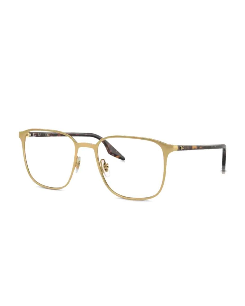 Ray-Ban Metallic Brille Mit Logo