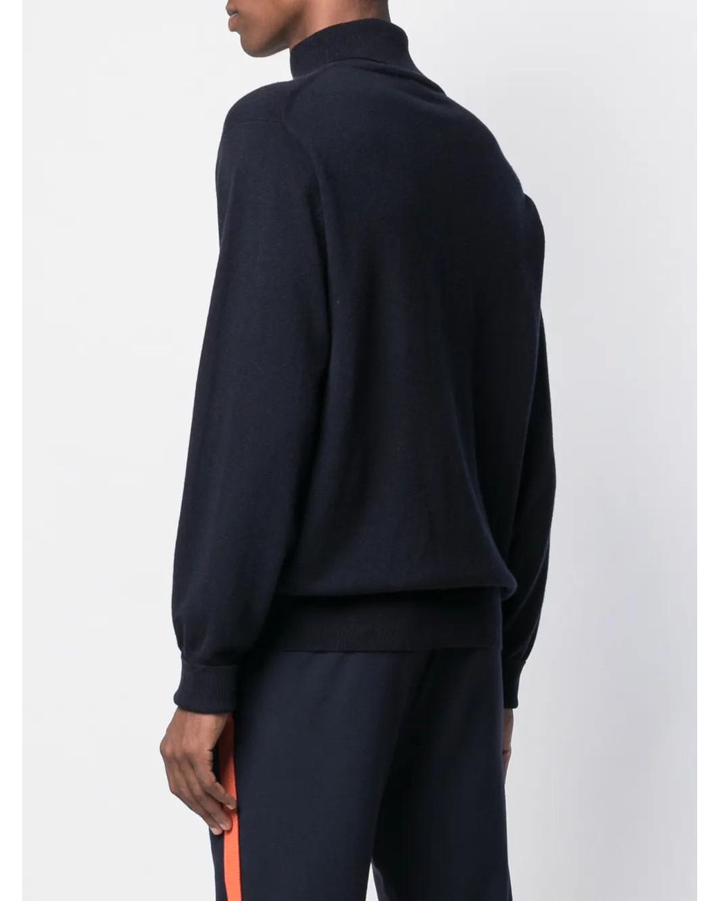 N.Peal Cashmere Blue The Trafalgar Jumper for men