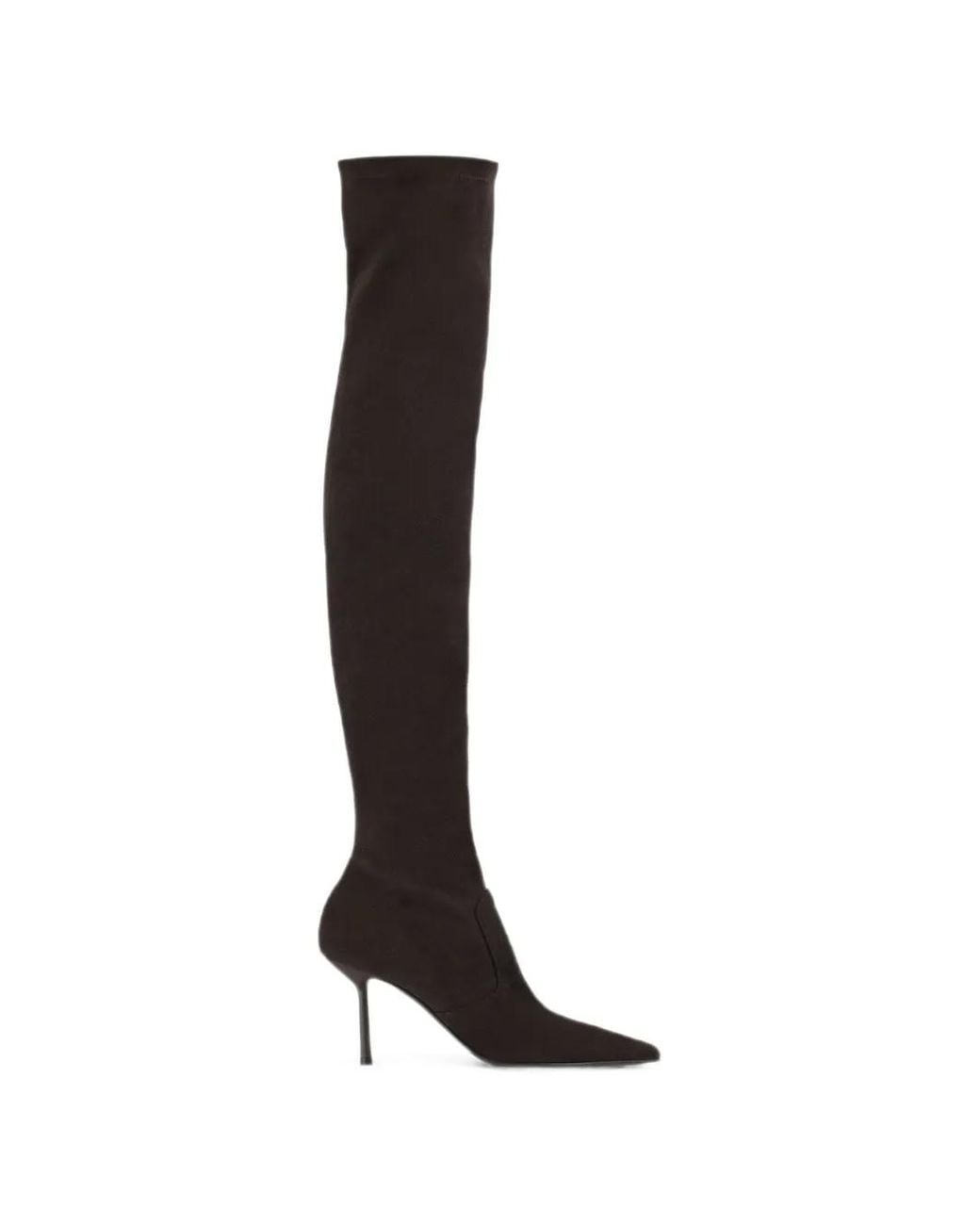 Le Silla Black Bella Over-The-Knee Boots