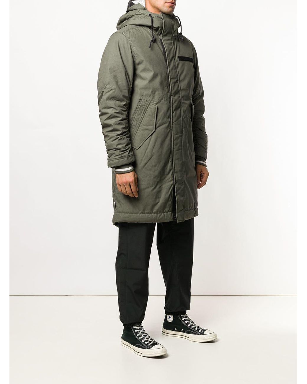 Nike Mens Sportswear Premium Unlined Parka Jacket Stone Beige CZ9886-230  Size Sm