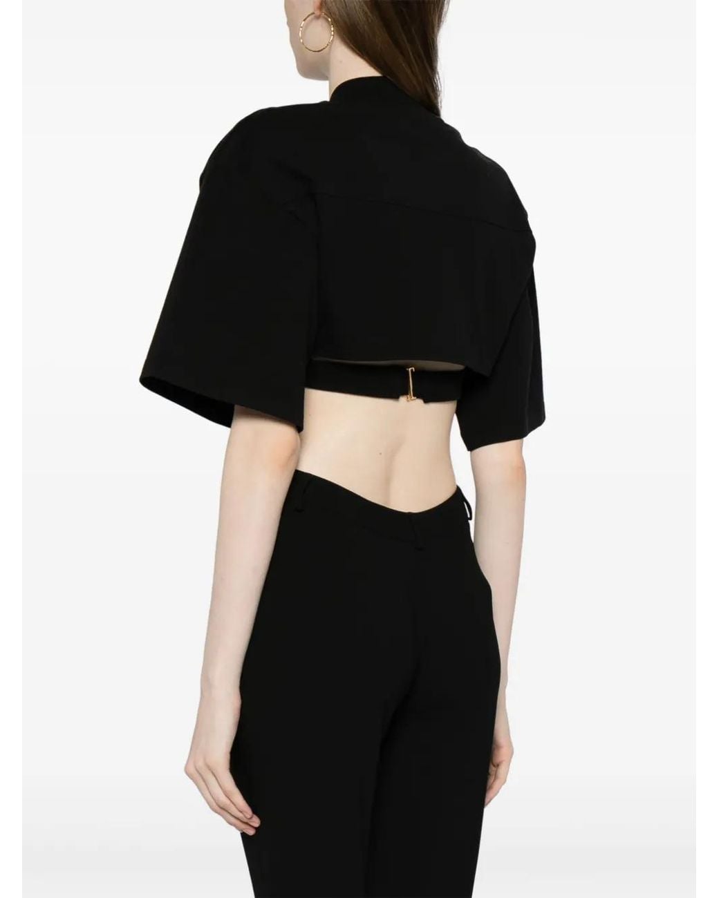 Jacquemus Black Le T-Shirt Bahia Court