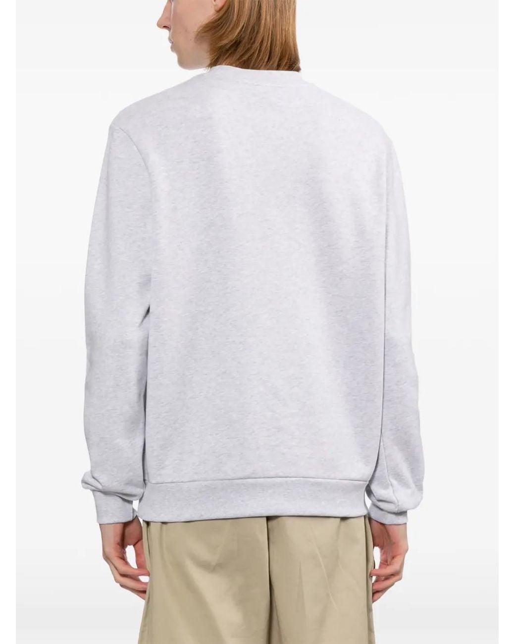 A.P.C. White Standard Rue Madame Sweatshirt for men