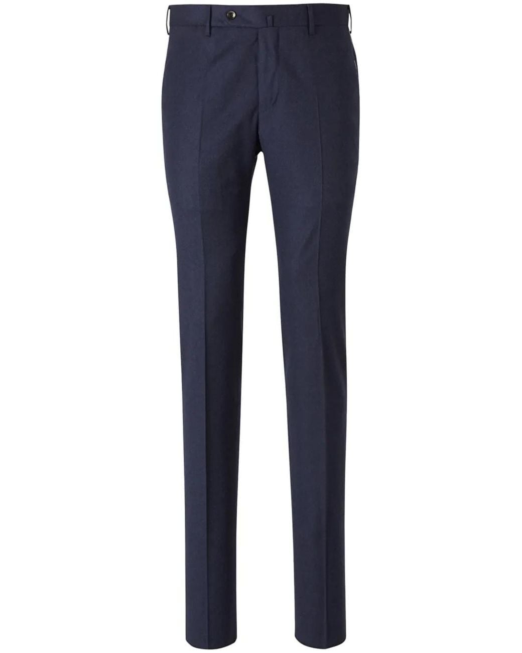 PT Torino Blue Slim-Fit Trousers for men