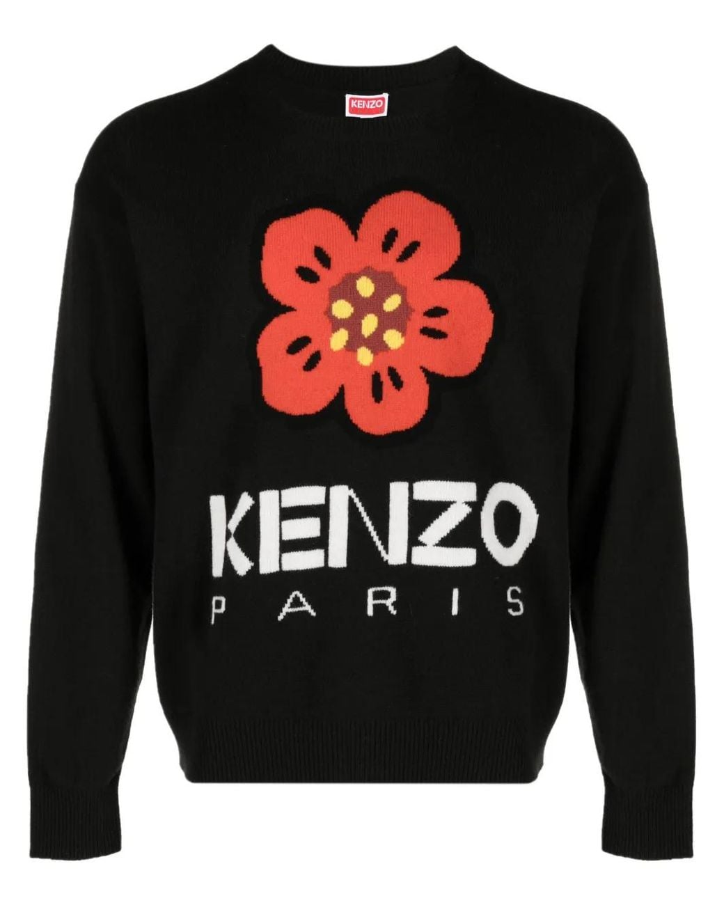 Jersey Con Motivo Boke Flower KENZO de hombre de color Black