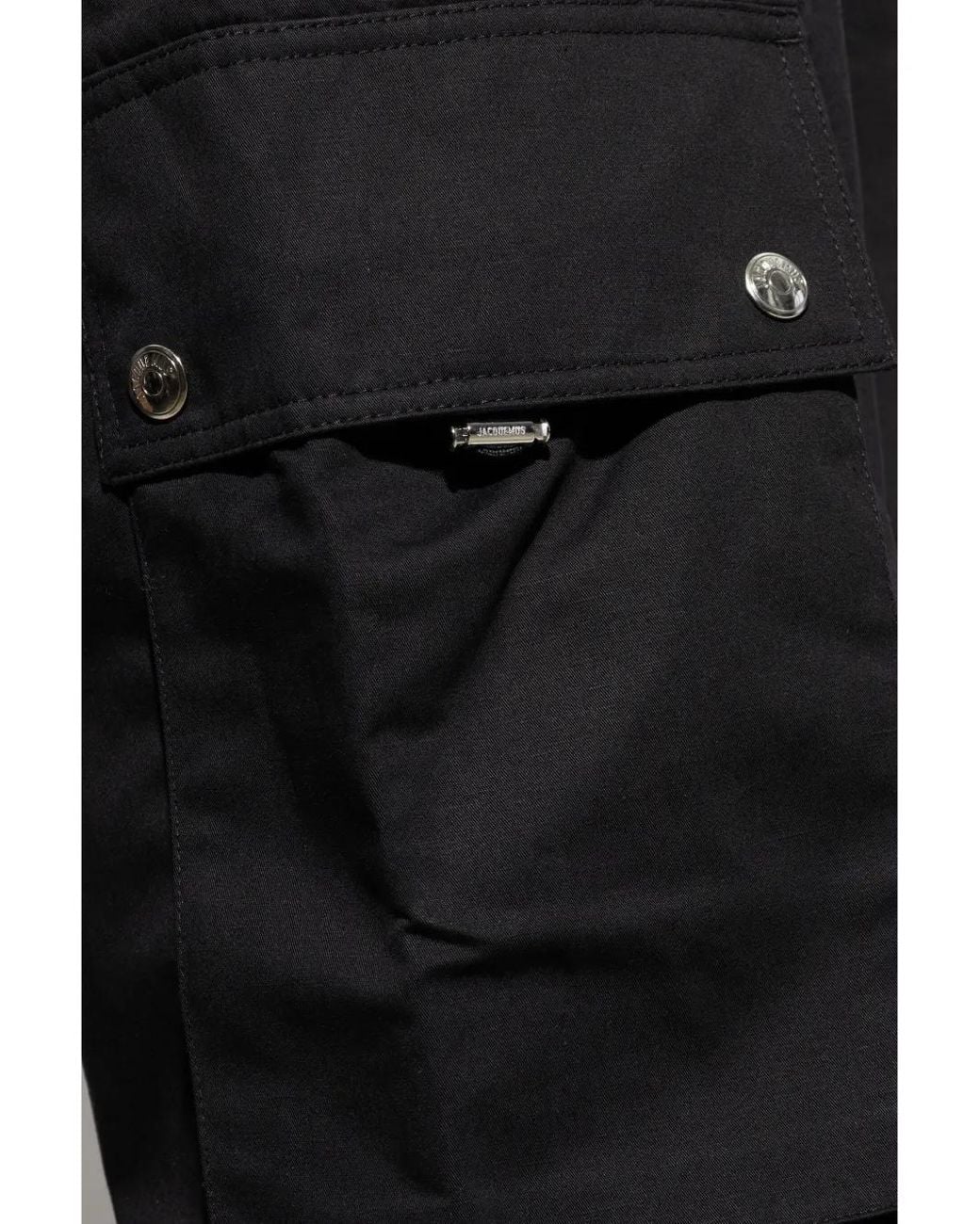 Jacquemus Le Cargo Broek in het Black voor heren
