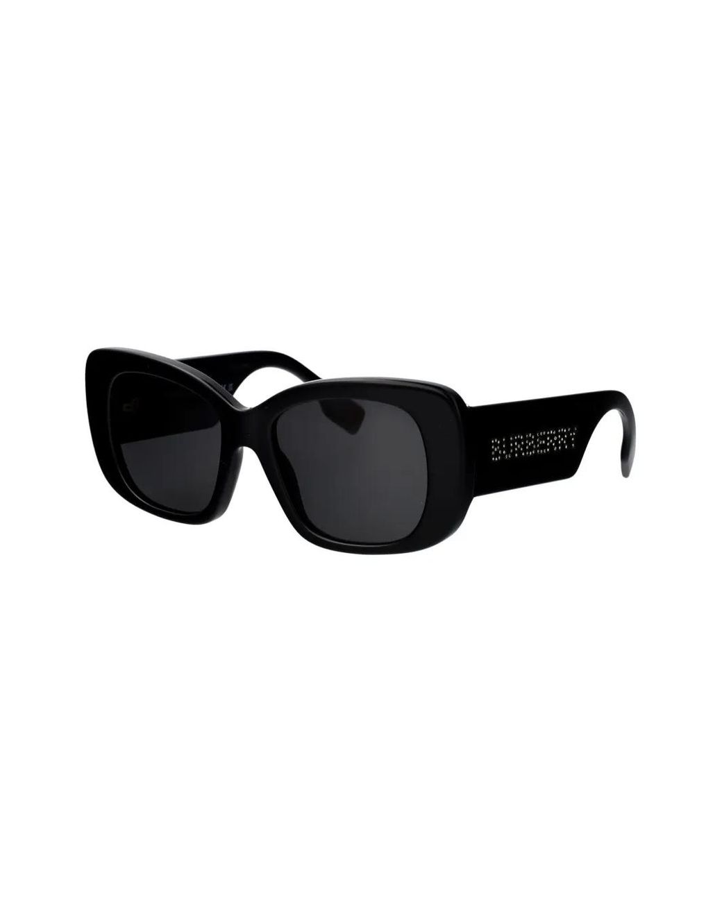 Burberry Black Logo Oversized Sunglasses
