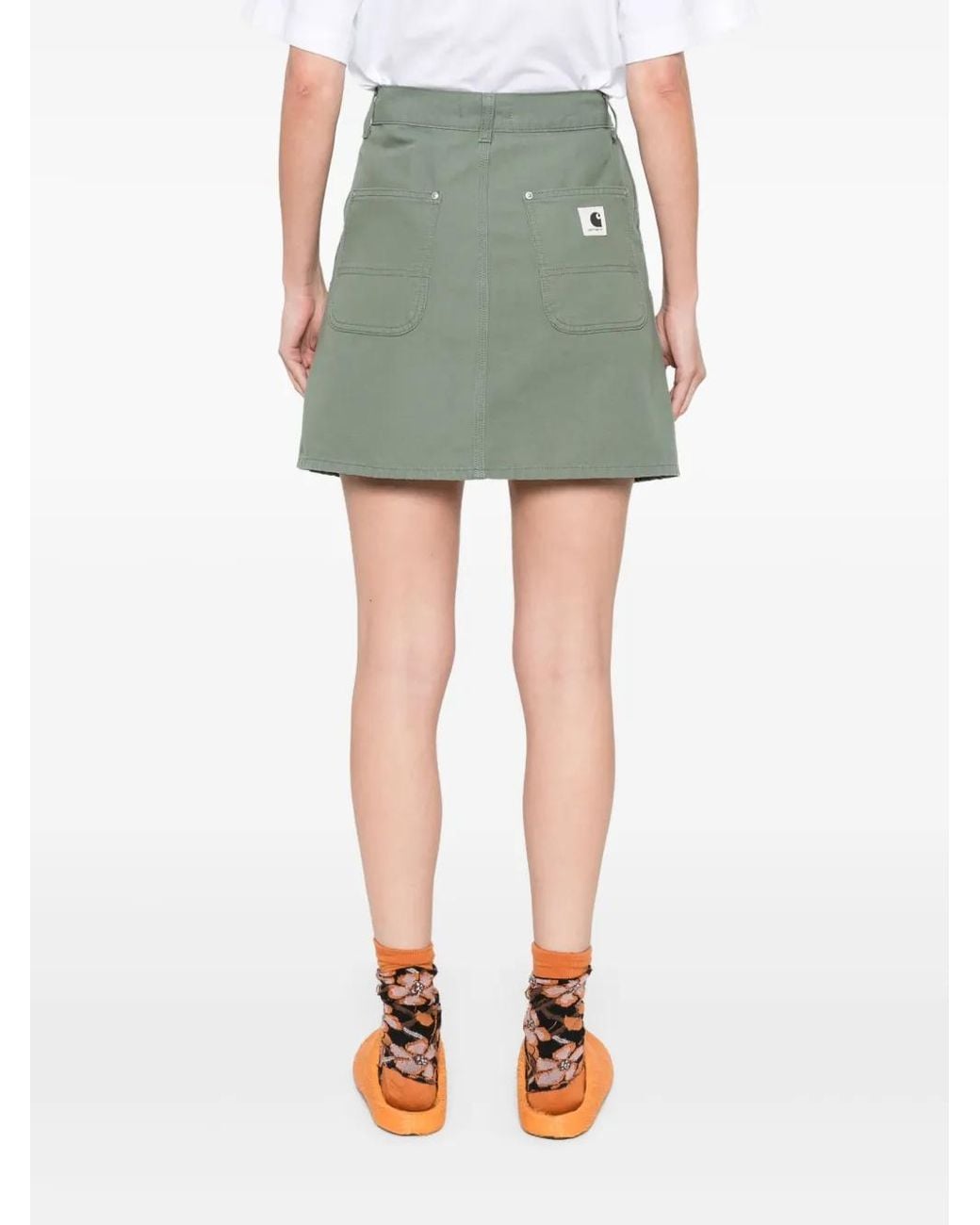 Carhartt Green Double Knee Mini Skirt