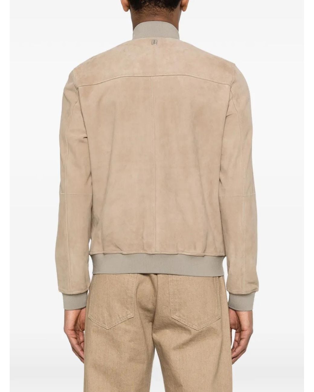 DUNO Natural Pocket Zip Coat for men