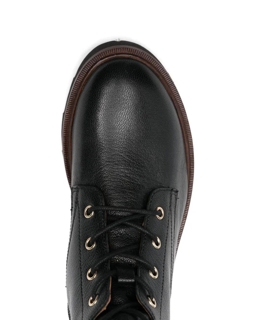 Geox Black Leather Ankle Boots