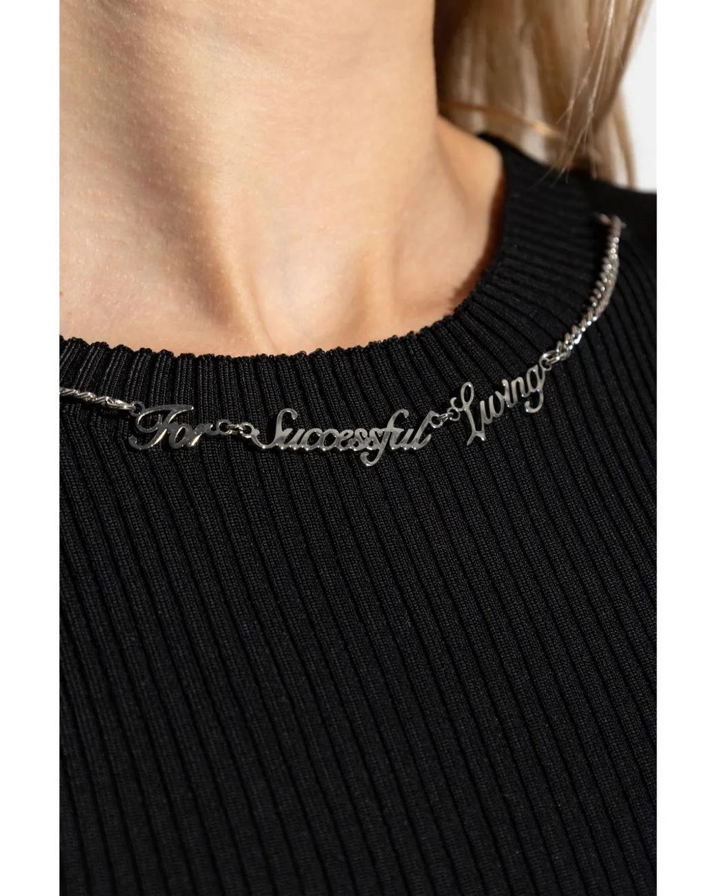DIESEL Black Dress M-Ango-Ls