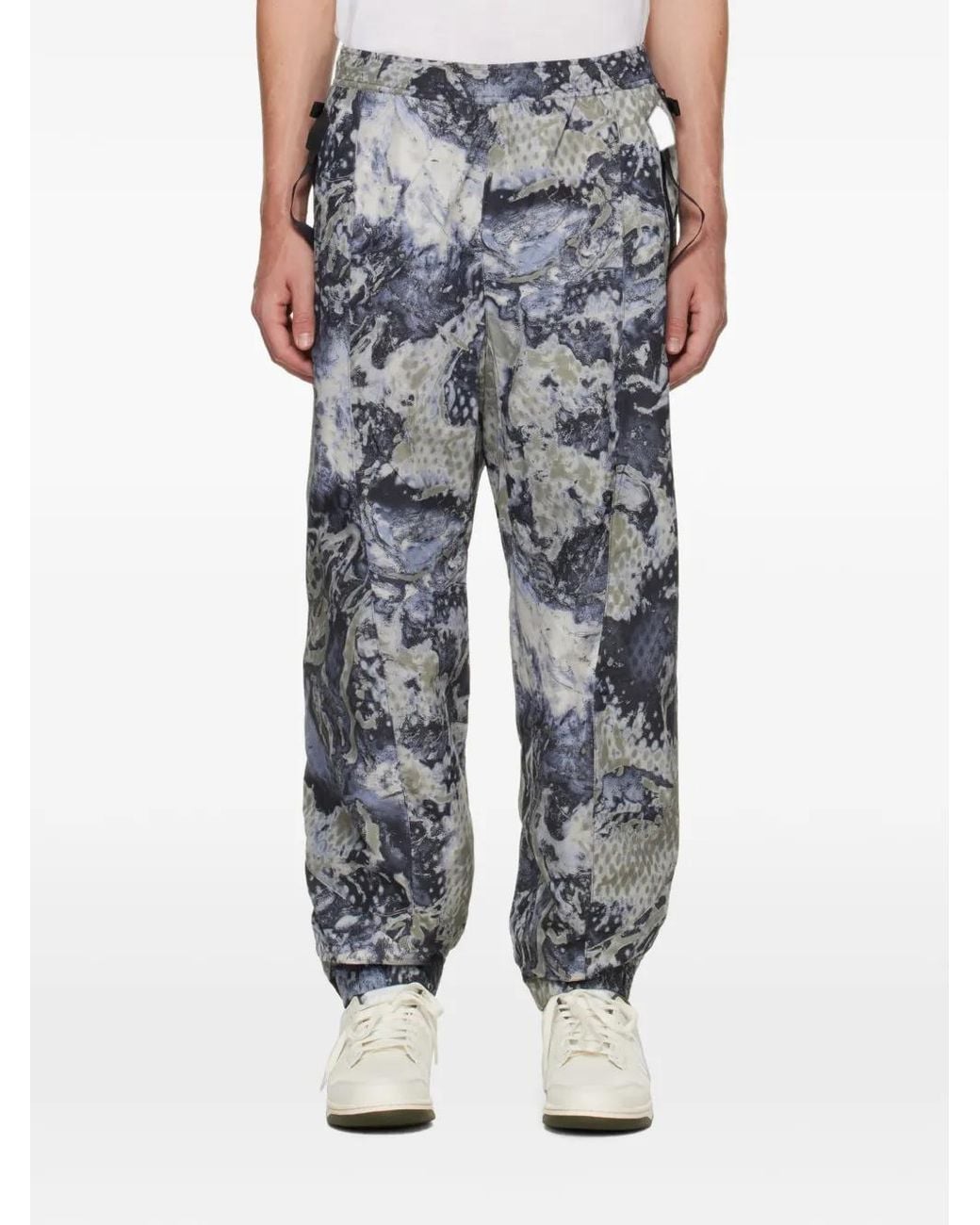 Nike Gray X Nocta Zombie Cut Tracksuit Bottoms