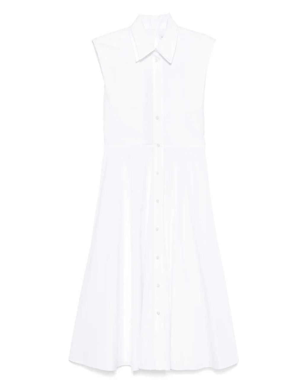 Viktor & Rolf White Layered Shirt Dress