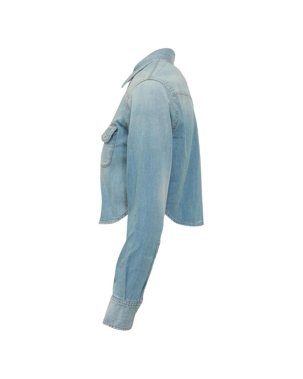 DSquared² Blue Denim Shirts