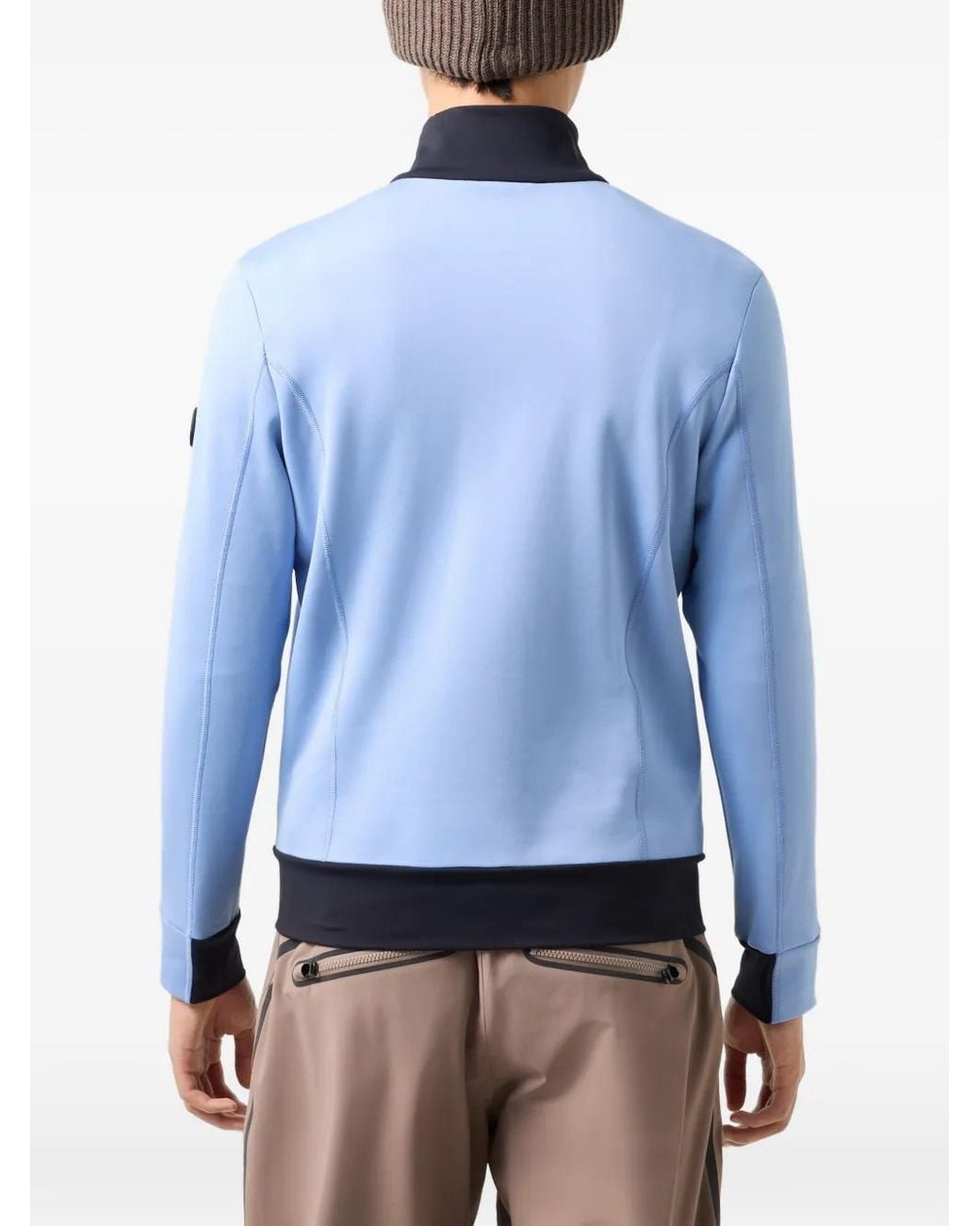 Bogner Blue Hayo Zip-Up Sweatshirt for men